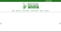 Desktop Screenshot of empanadasdoncarlos.com